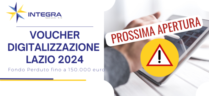 Voucher Digitalizzazione PMI – Regione Lazio ed.2024